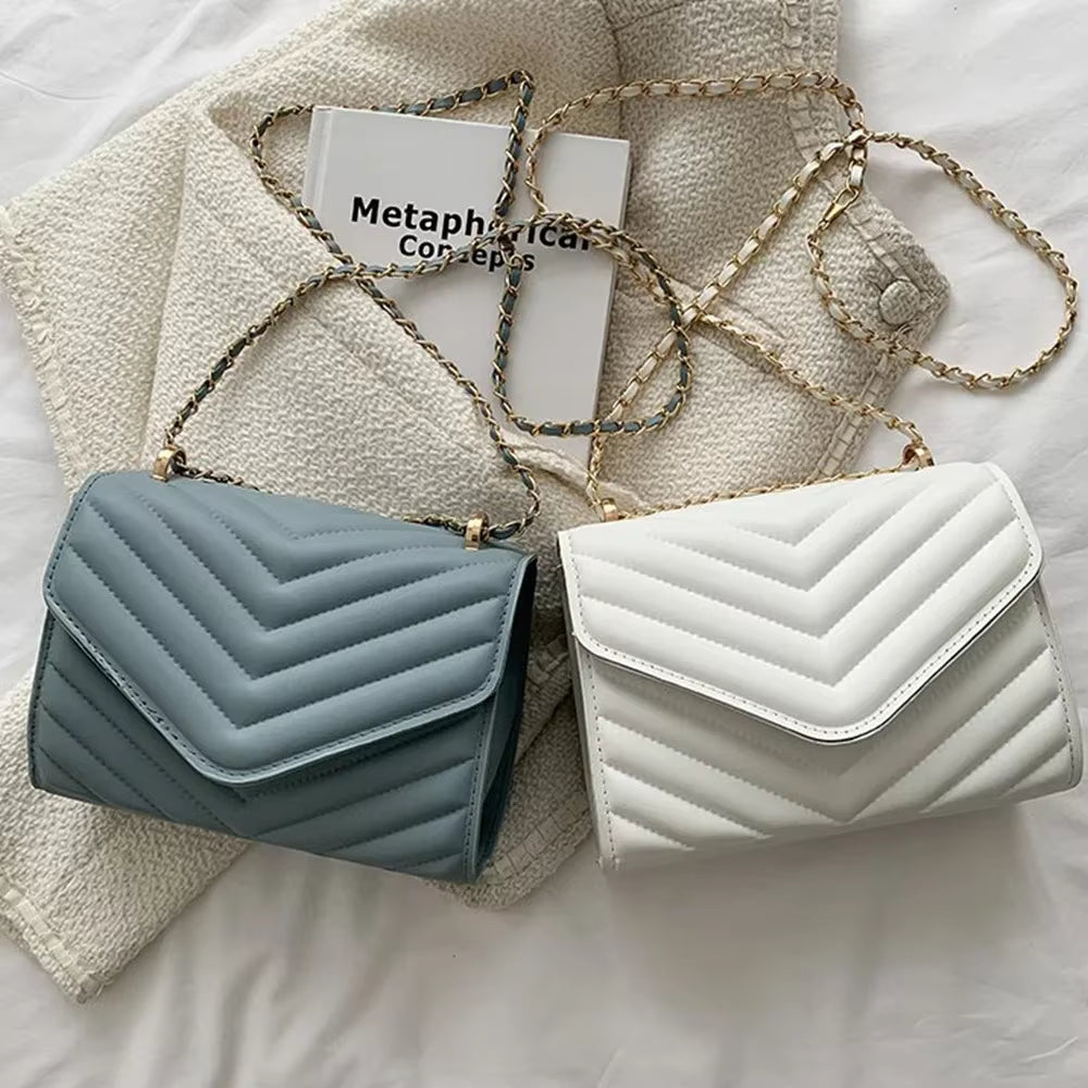 Bolsa transversal retrô feminina