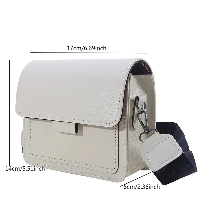 Bolsa Feminina Flap Bag em PU Premium