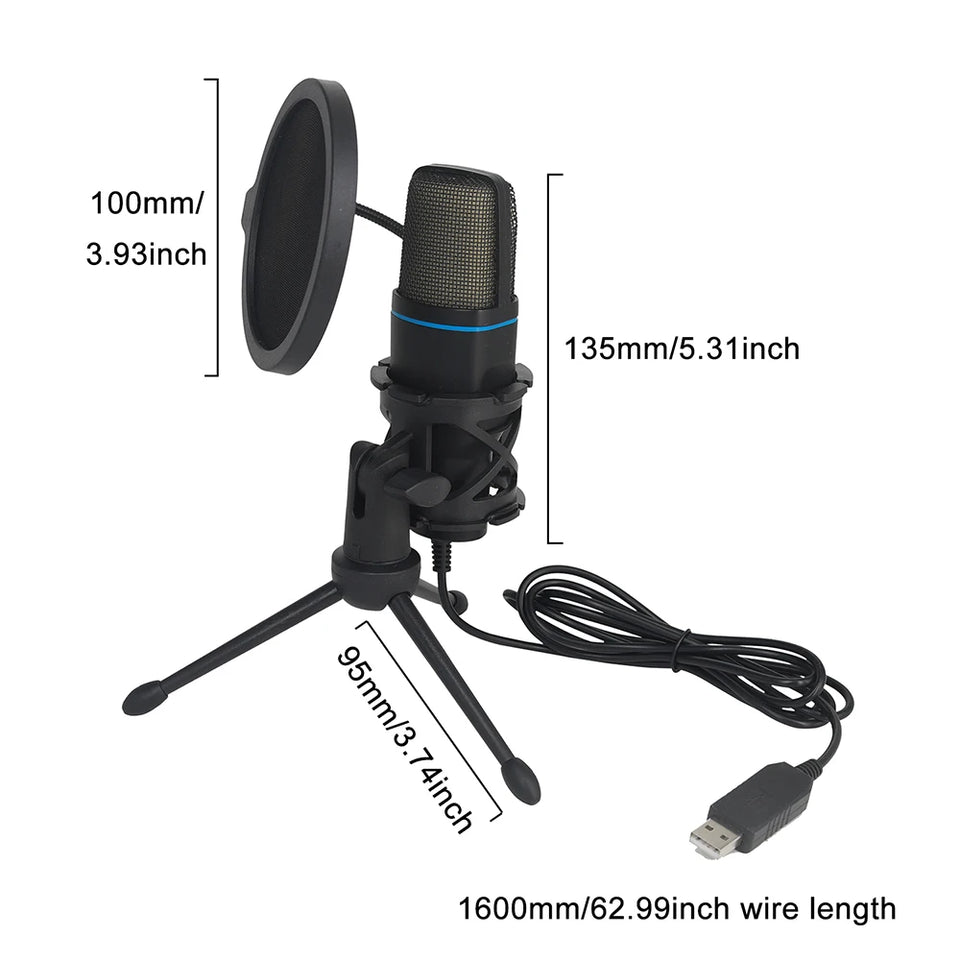 Microfone USB para games