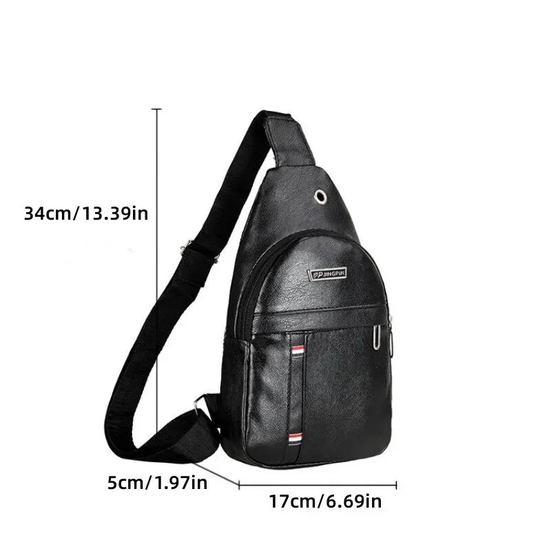Bolsa Box Vertical em Couro PU
