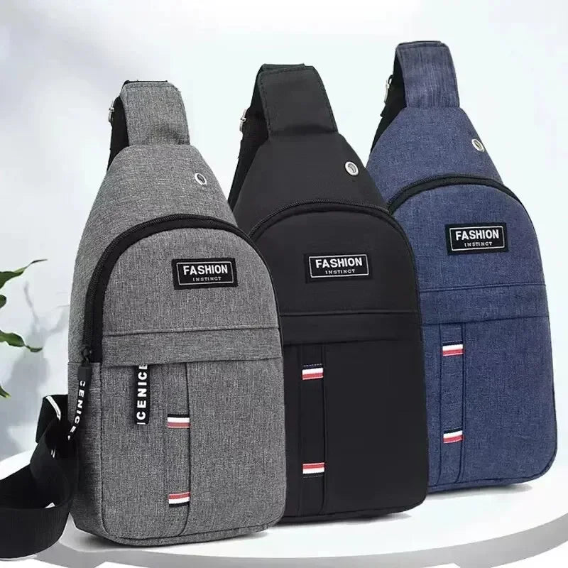 Bolsa Transversal Masculina em Nylon