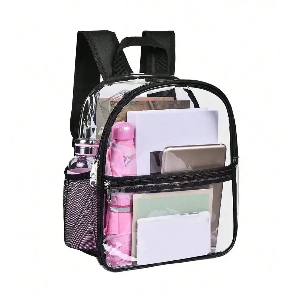 Mochila transparente impermeável