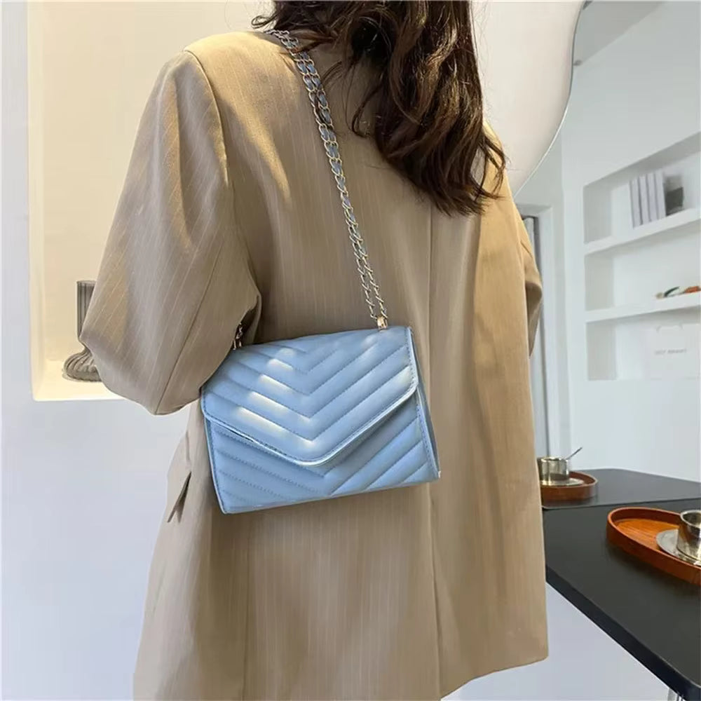 Bolsa transversal retrô feminina