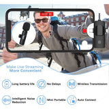 Microfone de lapela sem fio