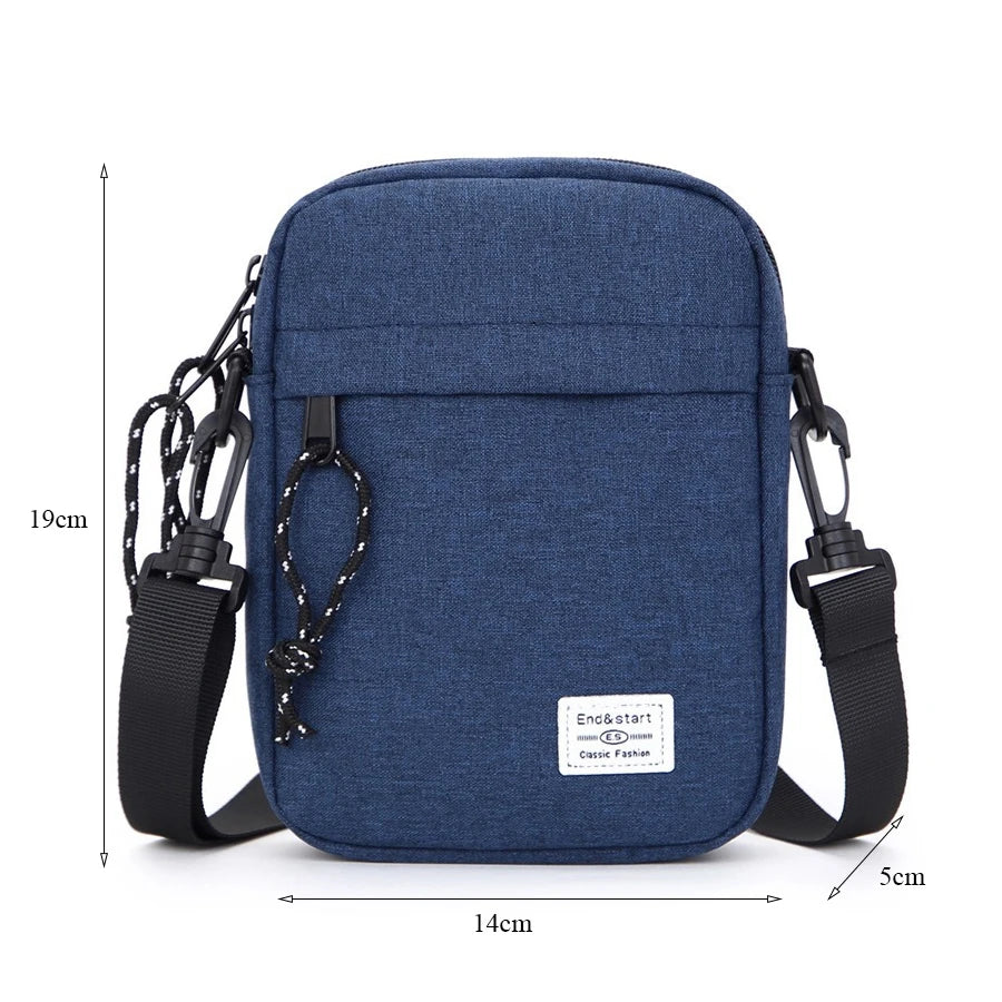 Bolsa masculina crossbody