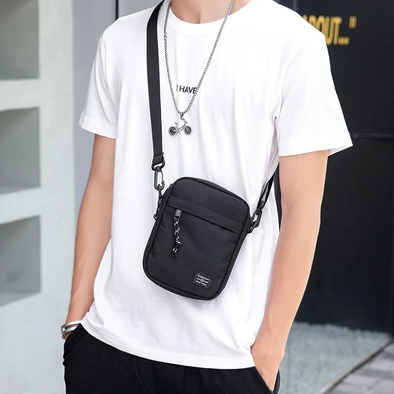 Bolsa masculina crossbody